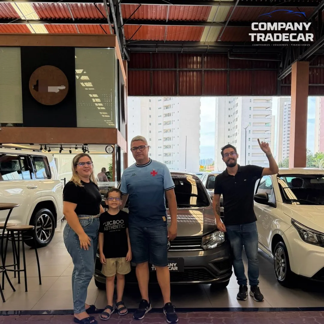 Entrega de um Gol 1.6 2022 na Company Tradecar